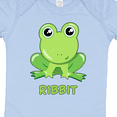thumbnail image 4 of Inktastic Ribbit Cute Green Frog Boys or Girls Baby Bodysuit, 4 of 5