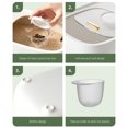 thumbnail image 4 of WRKEKC Clearance Airtight Rice Storage Container - 15L Countertop Grain Dispenser with Measuring Cup (20.5x13x38.7cm), 4 of 6