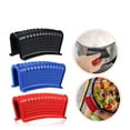 thumbnail image 4 of 4pcs Pot Assist Handle Covers With High Heat Resistance Non-slip Design Washable Reusable Easy Storage Rubber Pot Holder Sleeves, 4 of 8