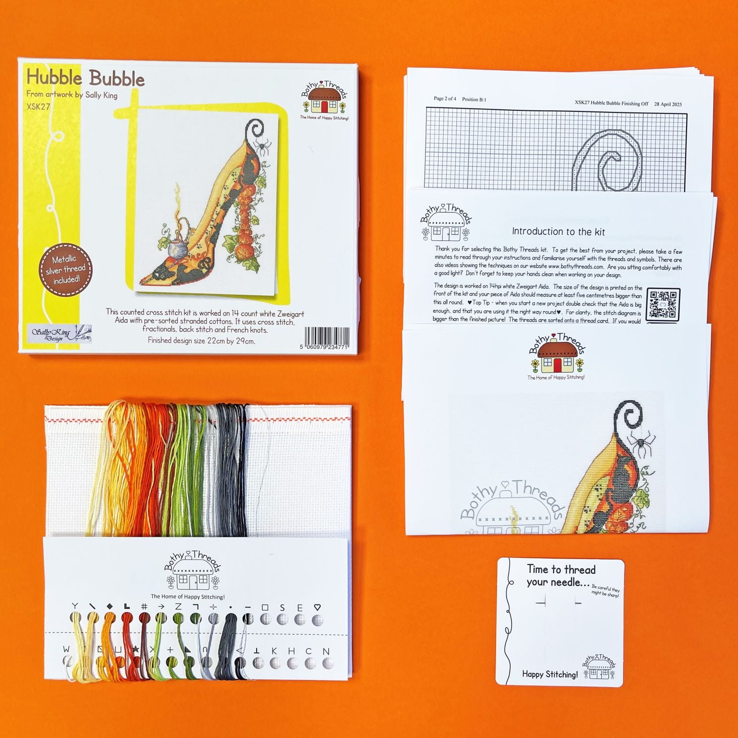 Hubble Bubble XSK27 Counted Cross Stitch Kit