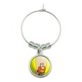 thumbnail image 1 of Looney Tunes Yosemite Sam Wine Glass Charm Drink Marker, 1 of 5
