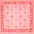 thumbnail image 1 of Ahgly Company Indoor Square Oriental Red Traditional Area Rugs, 8' Square, 1 of 4