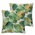 thumbnail image 2 of TIAOTIAOHOU Set of 2 Throw Pillow Covers Soft Eucalyptus Leaf Pillow Cases Watercolor Leaves Modern Home Decor Pillow Covers for Couch Bed Sofa, 2 of 6