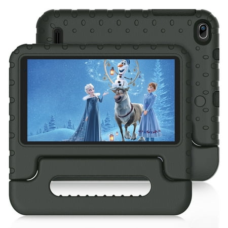 2024 Kids Tablet JUSYEA 7 inch Android 11 Kids Edition Tablets Battery Wifi Bluetooth Entertainment Education Black