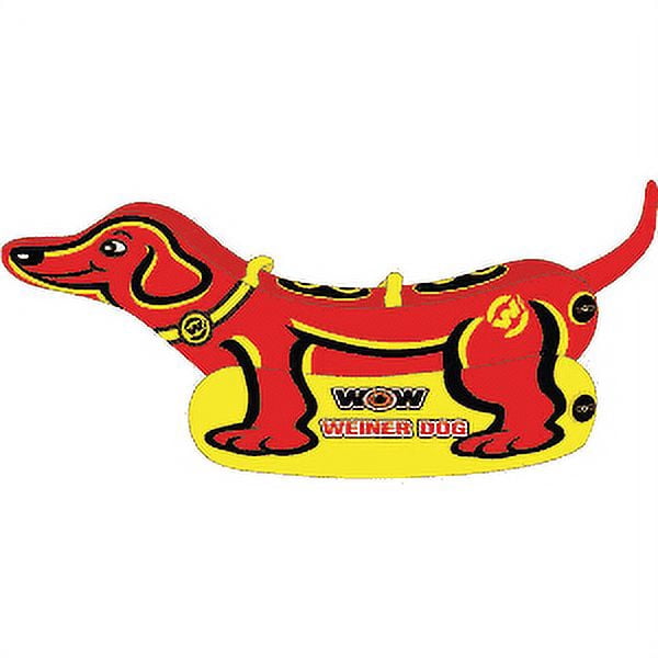 WoW Weiner Dog トーイングチューブ WOW World of Watersports Weiner Dog 2 Towable Tube - Walmart.com