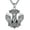 Viking, variant on DOLIO Faith/Sword/Snake/Mustard Seed/Horse/Wolf/Thor's Hammer/Viking/Devil Eyes Snake Sterling Silver Necklace for Men Women Pendant Necklace Jewelry Birthday Gifts