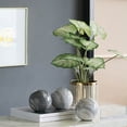 thumbnail image 3 of Marble Balls Set 3 - Modern Beige Orbs, Tabletop Decor Sphere, 4 Inch Decorative Balls for Centerpiece, 3 of 4