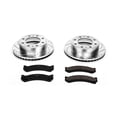 thumbnail image 3 of PowerStop Front Z23 Evolution Sport Carbon-Fiber Ceramic Brake Pad and Drilled & Slotted Rotor Kit Fits: CHEVROLET GMC Select Models K2071, 3 of 10