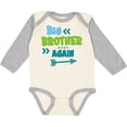 thumbnail image 3 of Inktastic Big Brother Again with Arrow Boys or Girls Long Sleeve Baby Bodysuit, 3 of 5