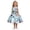 V57-Light Blue, variant on WhouRiu Girls Floral Graphic Dresses Casual Summer Sleeveless Crew Neck A Line Dress Kids Comfortable Cute Everyday Sundress,7-8 Years