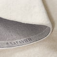thumbnail image 5 of SAFAVIEH Novelty Braxton Solid Area Rug, Ivory/Beige, 5' x 8' Scalloped, 5 of 10