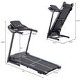 thumbnail image 6 of Bellemave Folding Treadmill for Home, 3.5HP Electric Motorized Treadmill with 10MPH Speed, 57" Large Running Surface, Preset and Adjustable Programs - Bluetooth Connectivity-Black, 6 of 11