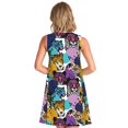thumbnail image 2 of Bixox Retro Panther Print Women's Sleeveless A-Line Dress with Pockets, Casual Knee-Length Tank Dress for Summer-Medium, 2 of 7