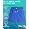 thumbnail image 2 of Quad Seven Boys' Swim Trunks - Basic Solid Quick Dry Board Shorts Bathing Suit for Boys (Sizes: 8-18), 2 of 7