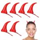 thumbnail image 1 of 8 piezas creativo blister rojo embalaje horquilla de cuerno de buey accesorios para el cabello de Halloween para niños niña niño, 1 of 5
