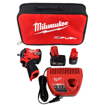 Milwaukee Tool M12 FUEL 3/8" Stubby Impact Wrench  Kit