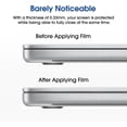 thumbnail image 3 of amFilm for MacBook AIR 15-Inch (2023, M2) Tempered Glass Screen Protector, [Zero Bubbles][9H Hardness][ Anti-Scratch][ Anti-Fingerprint], 1 Pack, 3 of 6