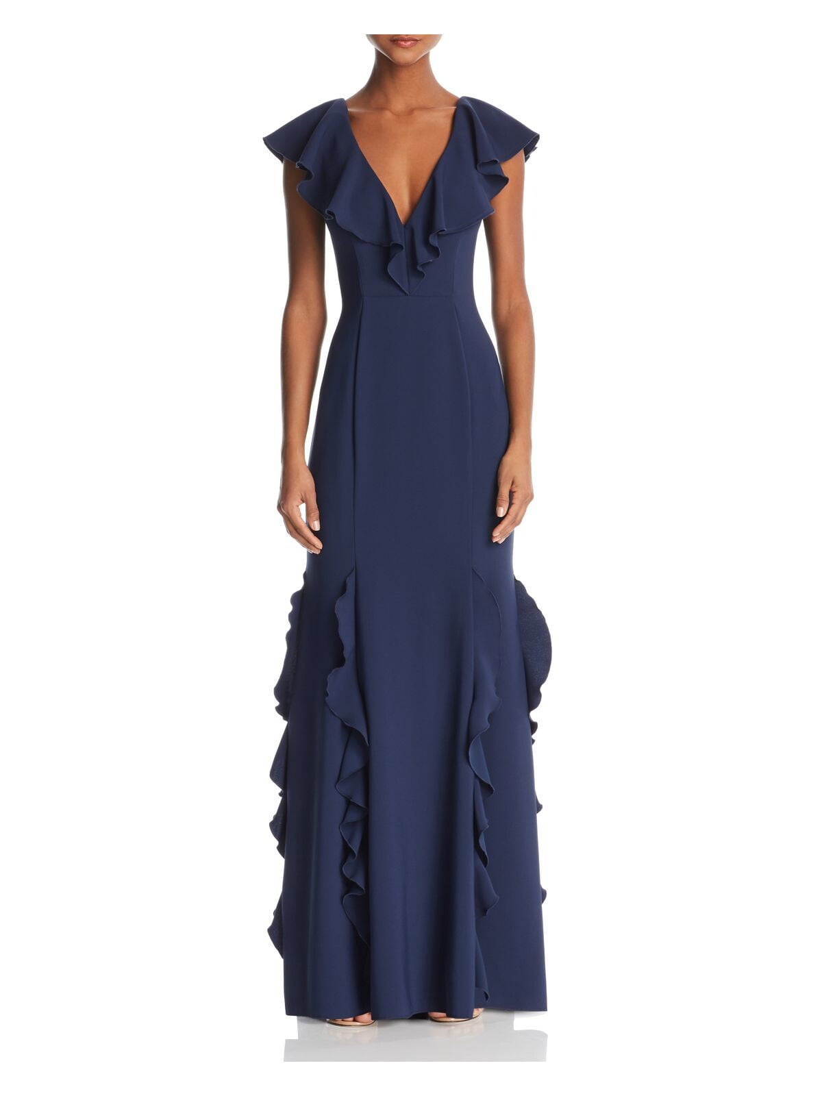 womens navy evening dress
