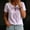A1 Light Violet, variant on Gauze Shirts for Women Bow Tie Front Tops for Women Lace PatchWorks Gauze Shirts Pullover Basic Tees Tunic Loose Stylish Tops Loose Fit Shirts Going Out Tops Gauzy Peasant Buisness Work Tee Shirt