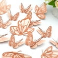 thumbnail image 5 of AURIGATE 3D Butterfly Wall Decor 20 Pcs 5 Styles , Gold Butterfly Decorations for Birthday Party Decorations Cake Decorations, Removable Wall Stickers Decor for Kids Nursery Classroom Wedding Decor, 5 of 5