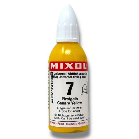 Mixol - A Multipurpose Tinted Base & Universal Colorant ( Canary Yellow 20ml #07 )