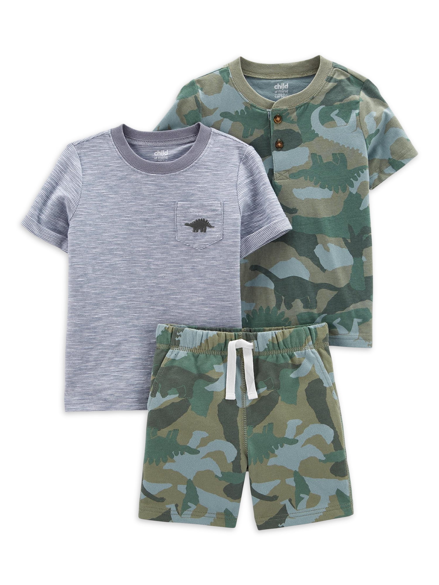 Carter's Child of Mine Baby and Toddler Boy Outfit Set, 3Piece, Sizes