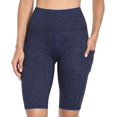 thumbnail image 3 of Women's Running Biker Shorts with Side Pockets High Waisted, 3 of 7