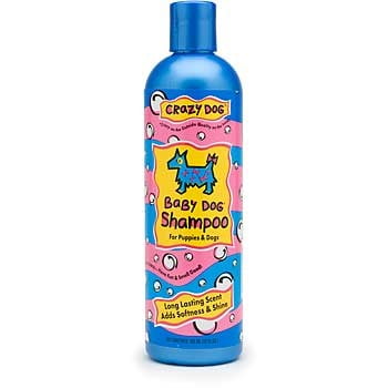 Cardinal Laboratories Crazy Dog Shampoo, 12 oz, Baby Powder
