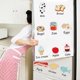 thumbnail image 1 of Un conjunto de alimentos, bebidas, calcomanías de pared, pegatinas de pared, decoración de pared para sala de estar, dormitorio, cocina, oficina TUNC Sencillez, 1 of 3