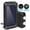 Black, variant on BAOKALER Solar Power Bank, Portable Charger, 20000mAh Solar Charger with LED Flashlight, IP65 Waterproof External Backup Battery Pack Perfect for Camping, Outdoor Activities