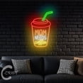 thumbnail image 4 of C-CRAFT Mama Needs Coffee Neon Led Light Up 27 inch for Coffee Shop Kitchen Wall Decor, 4 of 5