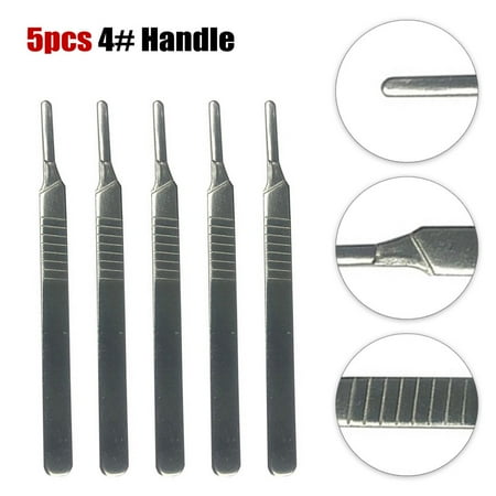 

5pcs Utility Carving Replacement Blade Handle DIY Cutting Hand Tool 3# 4# Handle