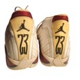 thumbnail image 3 of Ni - ke Air Jordan 14 Men’s Sz 15 VTG Shoes Retro Candy Cane 2011 White Red 487471-101, 3 of 5