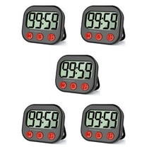 5X Kitchen , Digital Visual Magnetic Clock Stopwatch Countdown , LCD Screen Display for Cooking