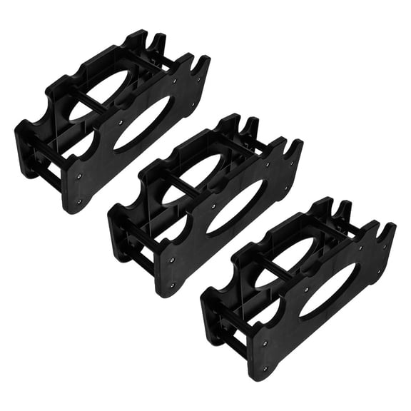 Raindrops 3pcs  Dumbbell Rack Stand Home Gym Equipment Weight Storage Organizer Heavy Duty Dumbbell Holder for Strength Training