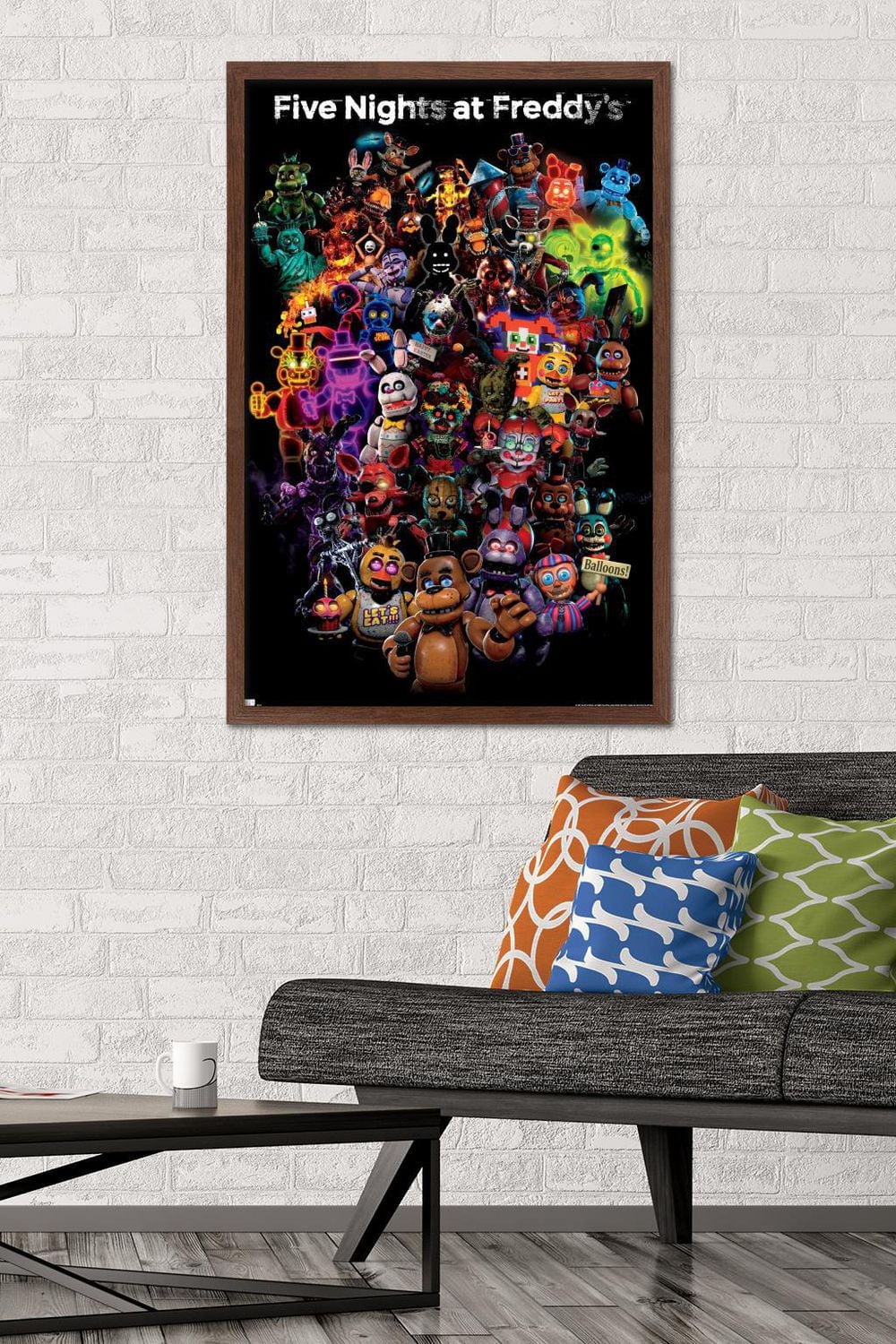 Five Nights at Freddy's: Special Delivery - Collage Wall Poster