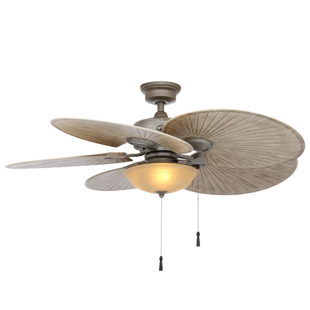LED Cambridge Silver Ceiling Fan 