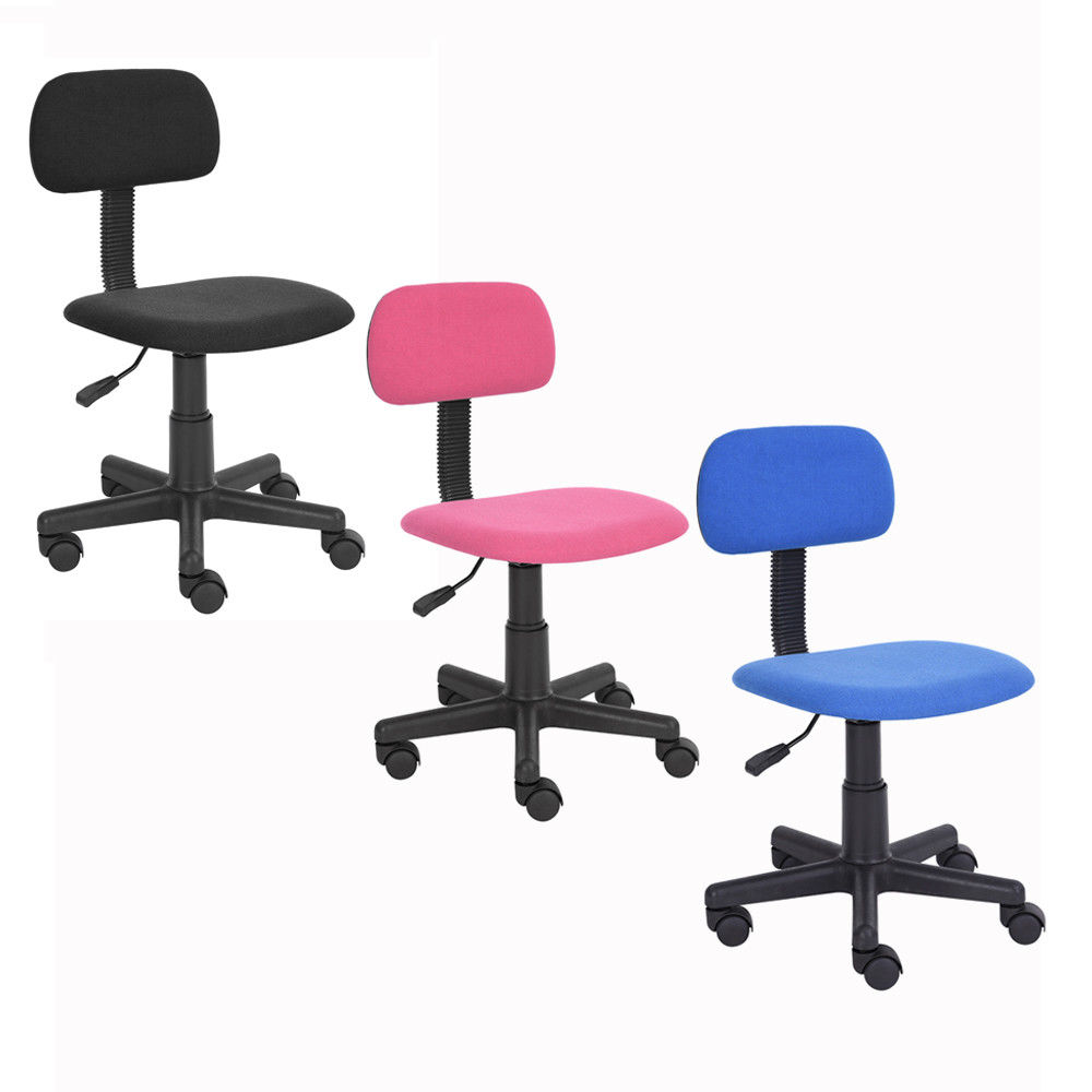 Ktaxon Office Chair without Armrest Small Size Modern Material Wear