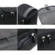 thumbnail image 3 of Neceser de viaje para colgar, neceser impermeable, neceser de almacenamiento de cosméticos (negro) LingWen 9024719121802, 3 of 5