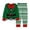 1-127Green387, variant on MEZZALL Christmas Kids Pajamas Sets For Girls Boys Festive Holiday Family Matching Sleepwear Night Soft Cozy Flannel Nightwear Crew Neck Long Sleeve Tops And Pants Fashionable Homewear