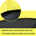thumbnail image 6 of LANGXUN Outdoor Kid Mini Trampoline w/ Safety Net and Basketball Hoop, 6 of 7