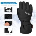 thumbnail image 3 of Kids Winter Ski Gloves Waterproof Breathable Warm Insulated Thermal 8-12 Years, 3 of 7
