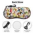 thumbnail image 5 of Estuche para gafas unisex con personajes de cómics de Peanuts, ligero, con diseño de Snoopy, Charlie Brown, Linus y Lucy, caja de almacenamiento para gafas de sol, 5 of 5