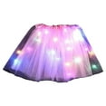 thumbnail image 4 of Led Skirt for Women, Women Tutu Skirt LED Light Up, White Tulle Light Up Skirts Knee Length Tutu, for Rave Festivals and Parties T8Y7, 4 of 8