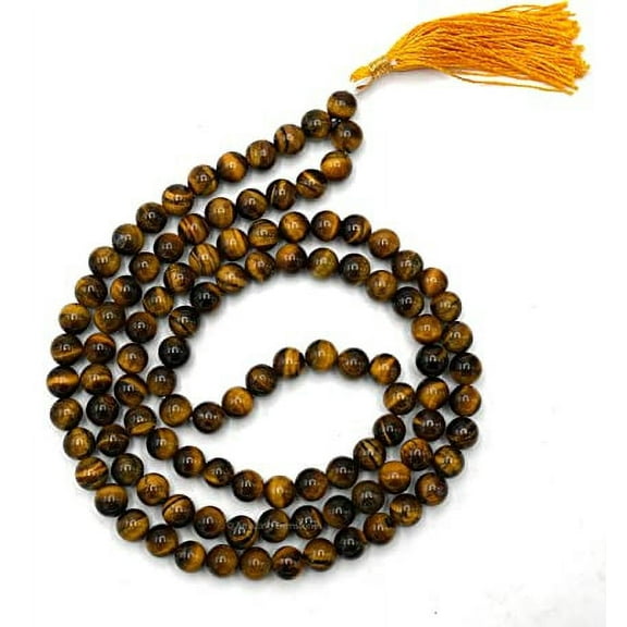 Tiger Eye Mala Beads 108 Buddhist Prayer Beads Japamala