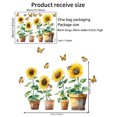 thumbnail image 3 of Pegatinas para Ventana Xihbxyly En Girasol En maceta Decoración Del Hogar para Habitación de niños, 3 of 7