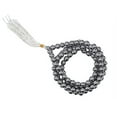 thumbnail image 3 of Silver Hematite Mala Beads 108 Buddhist Prayer Beads Japamala, 3 of 5