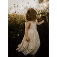 thumbnail image 2 of 2Bunnies Girls' 2T-8yr Jasmine Lace Crochet Boho Communion Rustic Girl Dress, 2 of 4