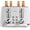 White, variant on LONGDEEM 4 Slice Toaster Wide Slots Dual Controls - 6 Browning Options High Lift Lever - White