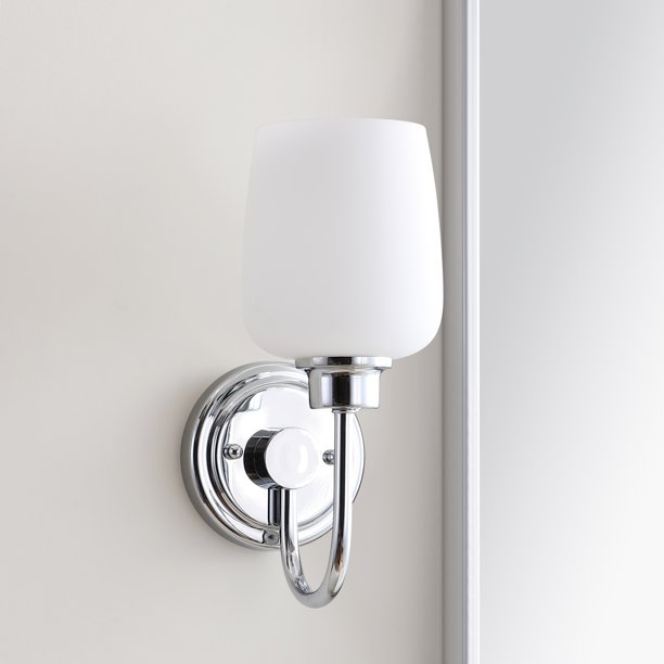 Safavieh Casen Solid Glam Bathroom Sconce Chrome Com - Chrome Bath Wall Sconces Safavieh Casen Solid Glam Bathroom Sconce Chrome Com - Chrome Bath Wall Sconces